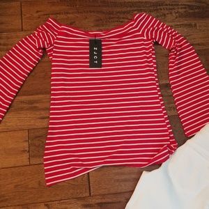 Off the shoulder top